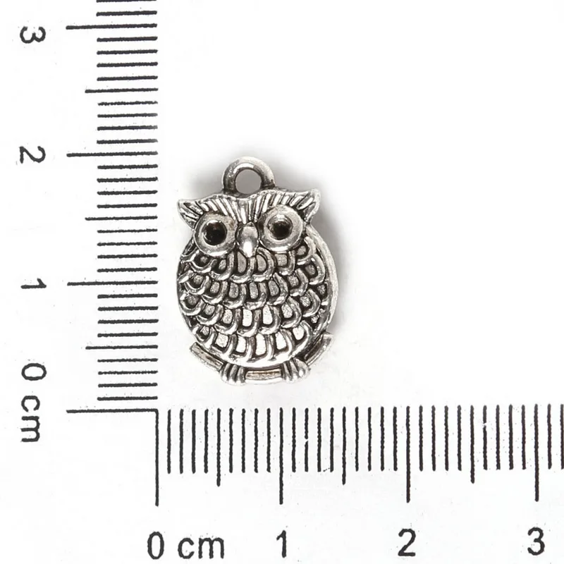 Бесплатная доставка Лот 5 шт цинковый сплав Посеребренная Маленькая подвеска в