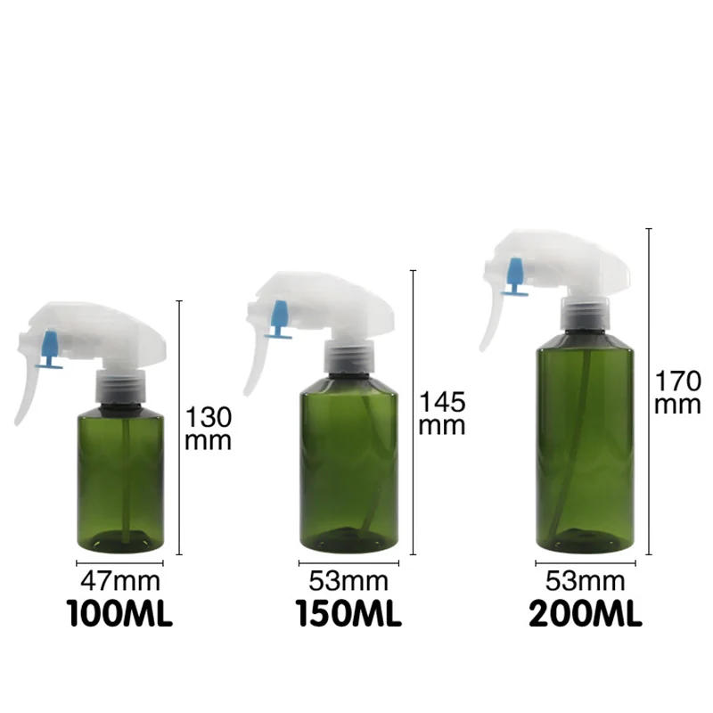 100ml 150ml 200ml Empty Mice Cap Mist Bottles for Salon Hare Care Flower Fine Atomizer Bottle Pet Plastic PET Make Up | Красота и
