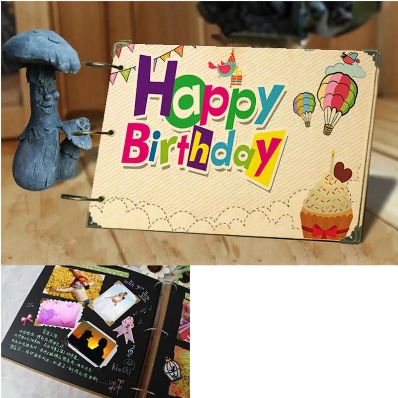 

New Quality 8 Inch Handmade Diy Photo Album 10 Pc Photo Album Scrapbook Paper For Baby Wedding Memory Family 10 Styles