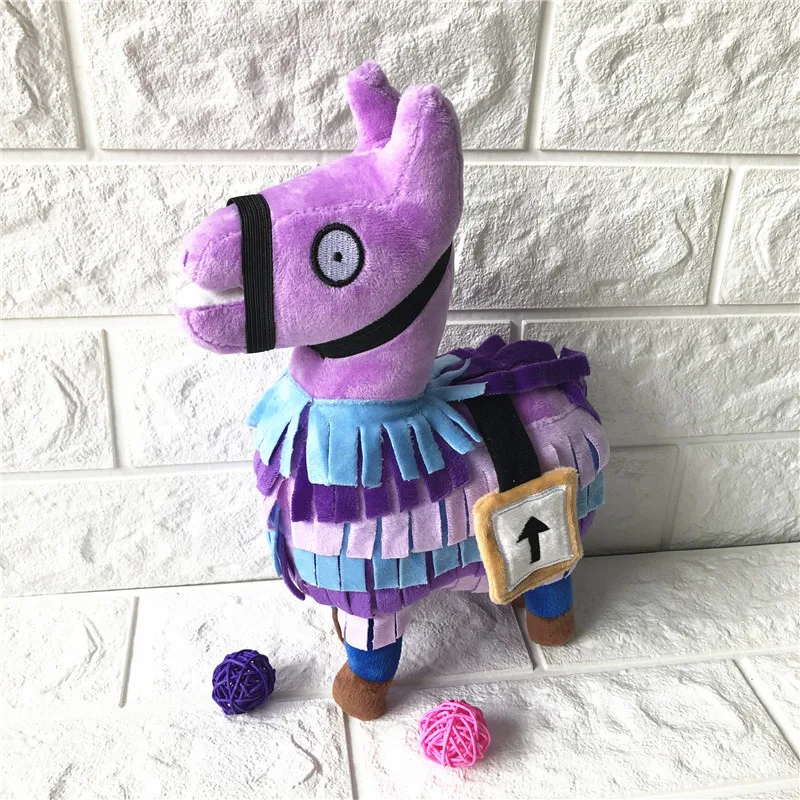 Stash Llama Fornight Troll Plush Figure Video Game Fortnight Alpaca Rainbow Horse Lanyards Stuffed Toy Gift Fort | Игрушки и хобби
