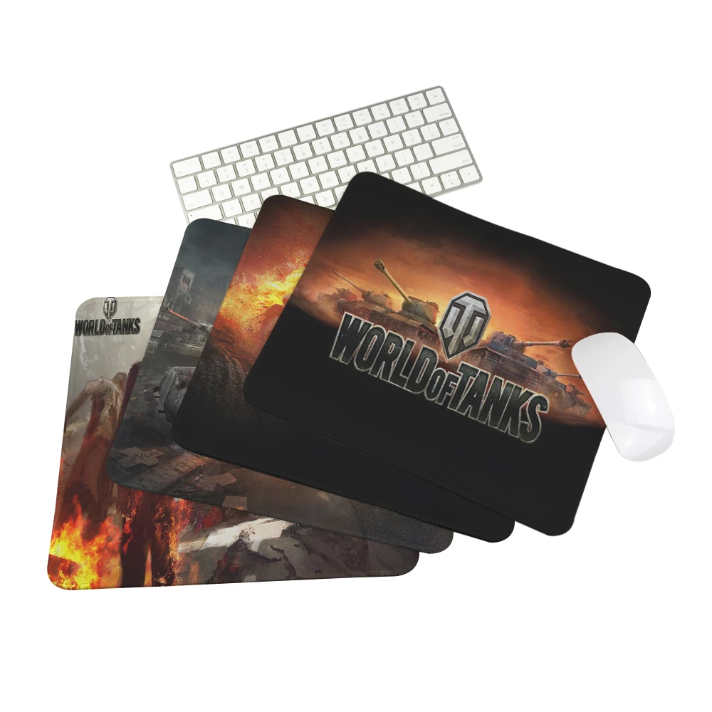 Коврик для мыши World of Tanks с логотипом Fire игровой коврик ноутбука WOT LOL CS DOTA2 игровые