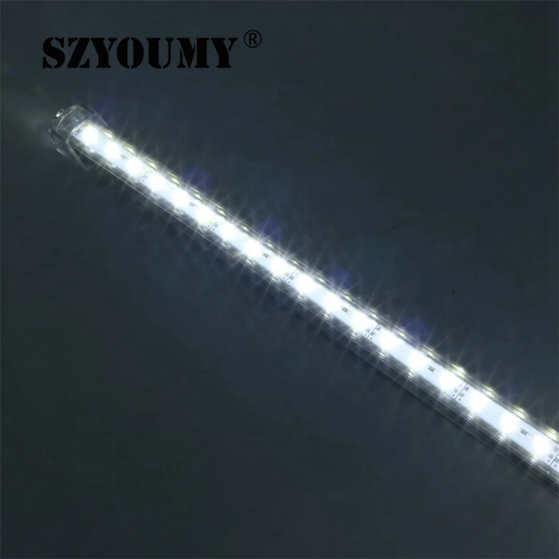 SZYOUMY Высококачественная светодиодная световая панель 7020 1 м 72 LED 5 108 СВЕТОДИОДНАЯ