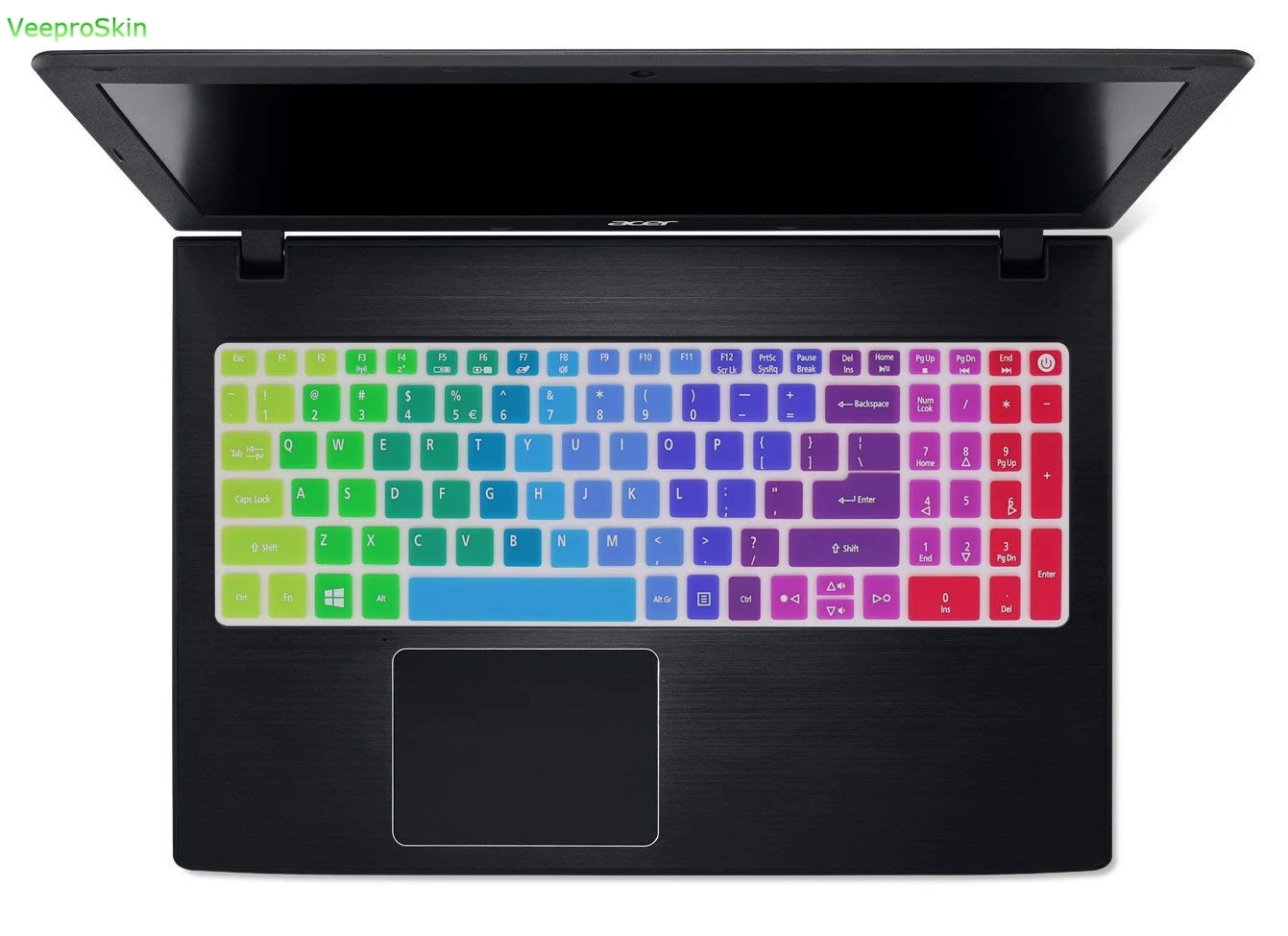 15 6 дюймовый силиконовый защитный чехол для клавиатуры Acer Aspire E15 E E5 576 E5576 V3 V15
