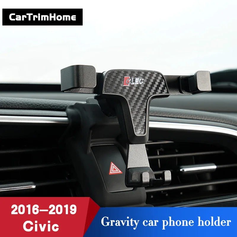 Аксессуары для интерьера, держатель для телефона Honda Civic Gravity, держатель для мобильного телефона, подставка для вентиляционного отверстия