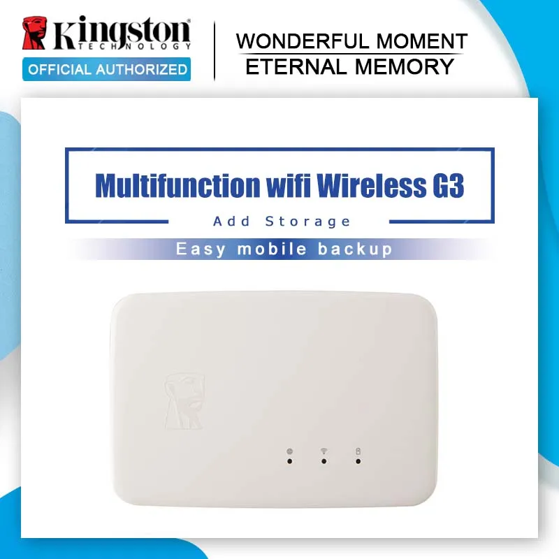 Внешний аккумулятор Kingston MobileLite Многофункциональный беспроводной G3 с поддержкой