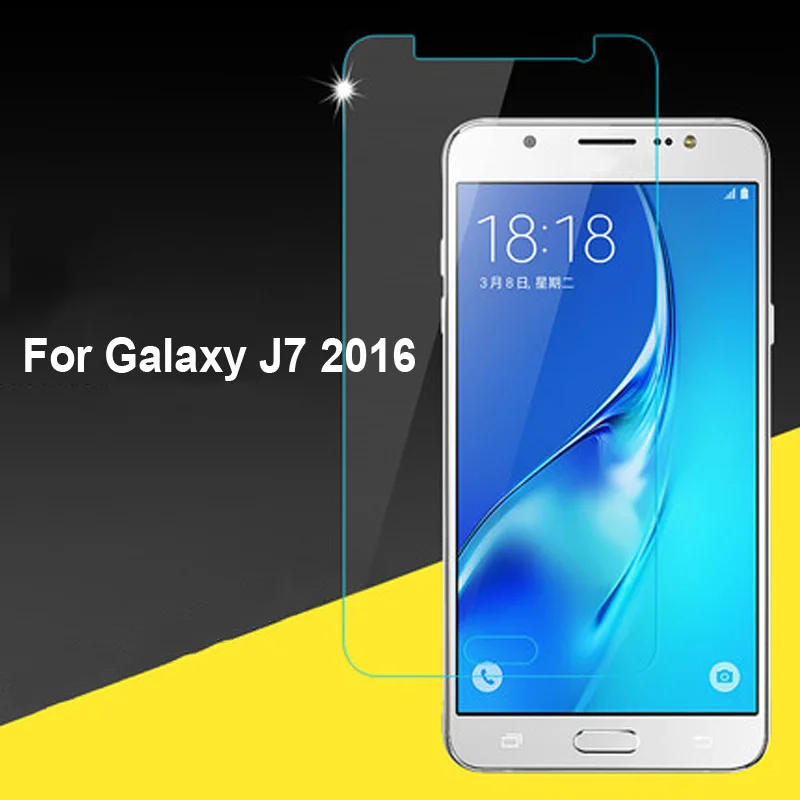 Закаленное стекло для Samsung Galaxy J7 2016 J7108 J710 защитная пленка жесткая Защитная