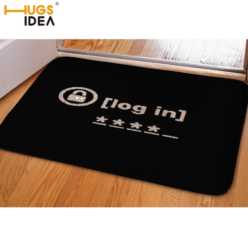 Новый домашний декор HUGSIDEA ковры для входной двери забавные Русские слова коврики