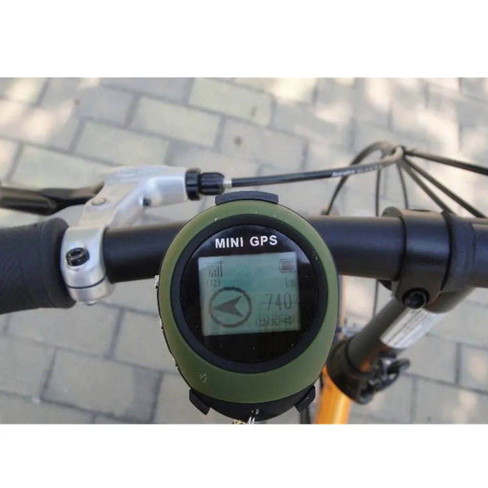 Мини GPS трекер портативный ручной навигатор с компасом для спорта на открытом