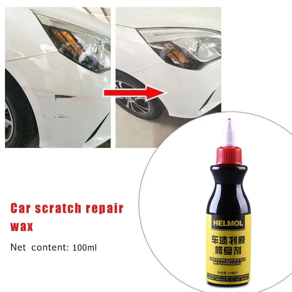 100 мл автомобильная краска царапины ремонтный агент полировка краски воск для