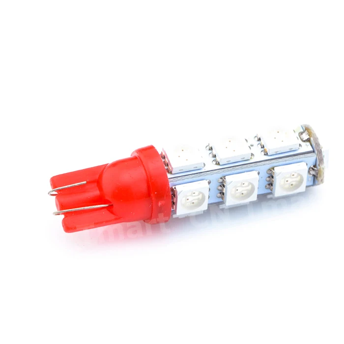 T10 194 168 W5W 5050 SMD 13 светодиодный белый автомобиль источник света для автомобиля