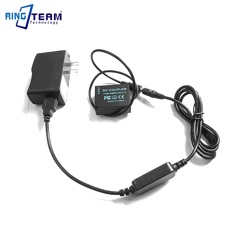 Фото Флуоресцентный аккумулятор DMW-DCC11 BLG10 BLE9 + кабель внешнего аккумулятора для мобильного телефона + USB-адаптер для Lumix GF5 GF6 GX80 GX85 GX86CGK GX7 Mark II ZS60 TZ85 №4