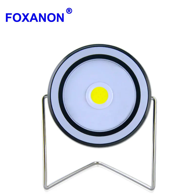 Foxanon горячая солнечная лампа с питанием портативная Светодиодная COB чип свет