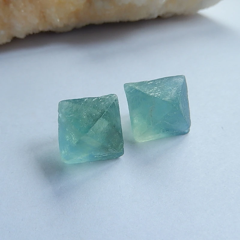 Новые дизайнерские изящные украшения кабошоны из флорита 19x13 мм 7 9 г Женские