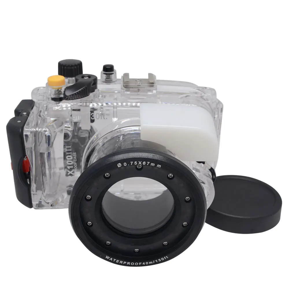 Mcoplus WP-RX100 iii 40M 130ft подводный водонепроницаемый корпус чехол для дайвинга Sony DSC-RX100