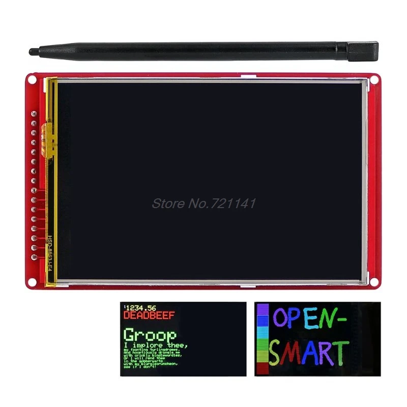 3,5 дюймов 480x320 TFT коммутационная плата модуль расширения lcd сенсорный экран 480x320 с стилусом для UNO R3 Nano Mega2560