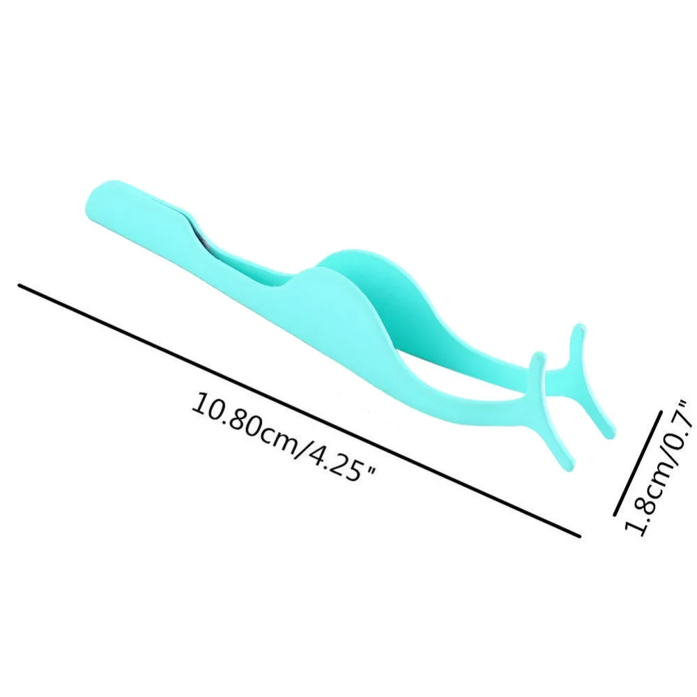 1 шт. щипцы из нержавеющей стали для завивки накладных ресниц пинцет аппликатор