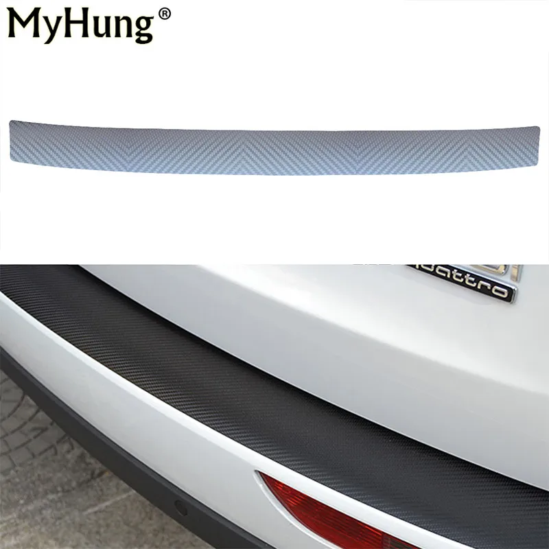 Автомобильный задний бампер Защитная крышка порога против потертостей Стикеры