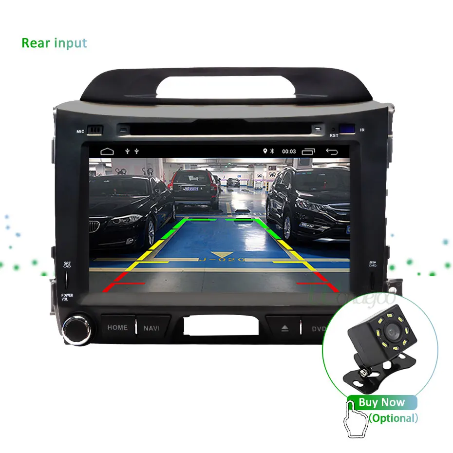 DSP ips AV выход 4G 64G Android 9,0 автомобильный dvd-плеер для KIA sportage 2011- gps Навигация стерео экран радио приемник аудио