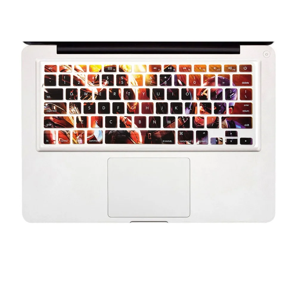 Защитная Клавиатура серии Super Hero для Macbook Air 13 дюймов чехол клавиатуры Pro 15 17 и