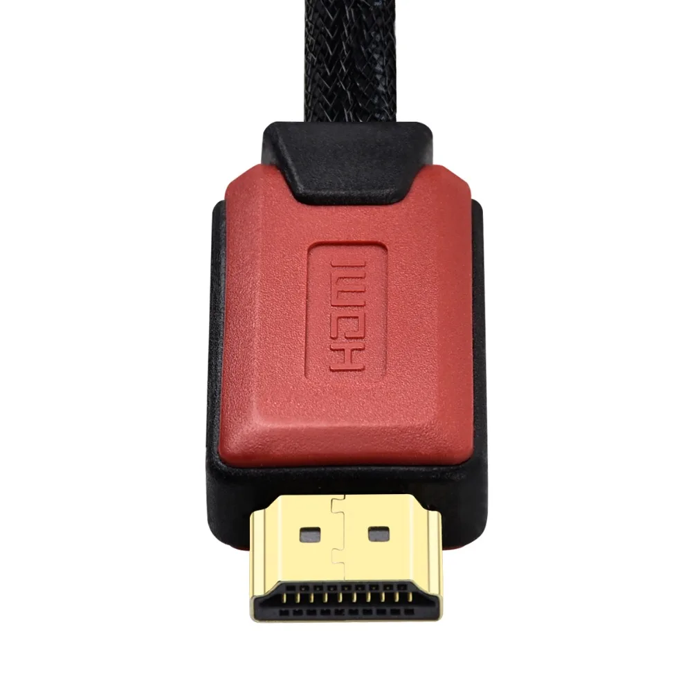 Совместимый с HDMI кабель 2 0 3 м 4K 60 Гц HDCP 28AWG шнур нейлоновой сеткой (медный