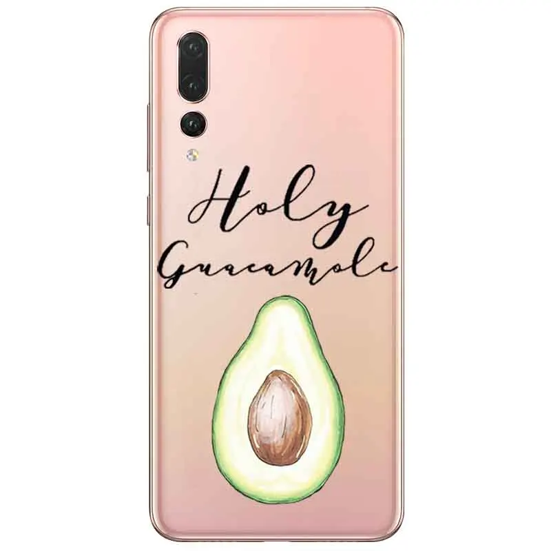 Мягкие силиконовые чехлы для телефонов с фруктами Guacamole Carambola papaya чехол huawei p8 p9 p10