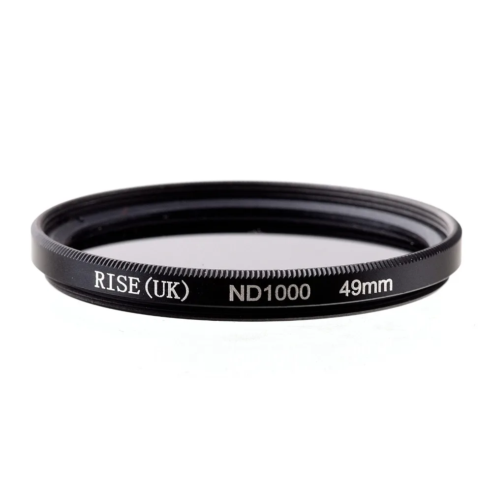 Фильтр объектива для SLR DSLR RISE (UK) 49 мм ND1000 оптический тонкий фильтр нейтральной