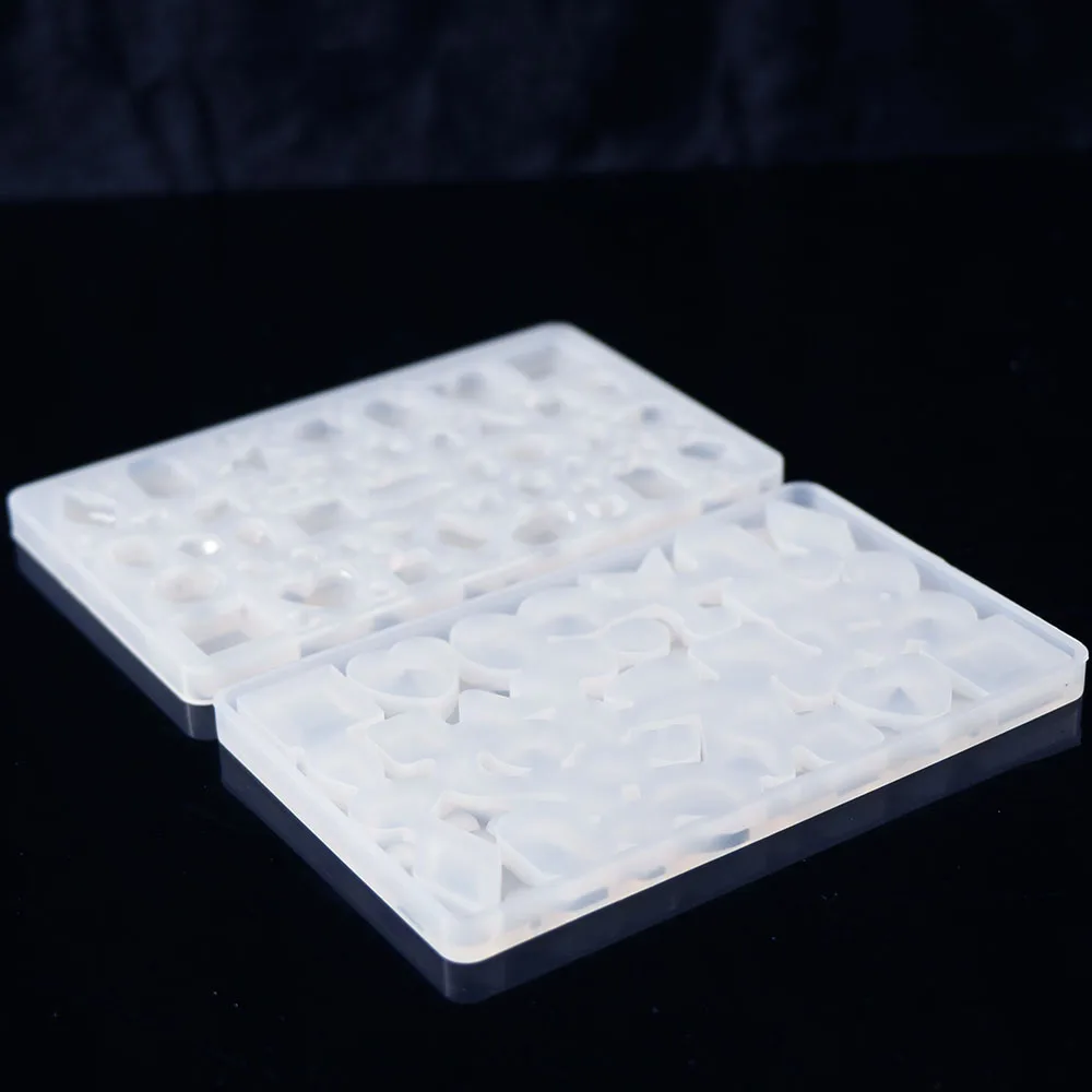 105*65mm Various Shapes Silicone Mold For Jewelry Charms Pendants Making Tool Handmade Crystal Epoxy Glitter Resin Molds | Дом и сад