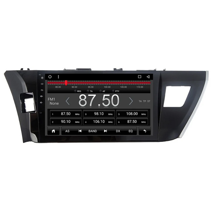 Asvegen Android 7 1 автомобильный стерео плеер для Toyota Corolla 2014 2016 Bluetooth радио GPS Навигация