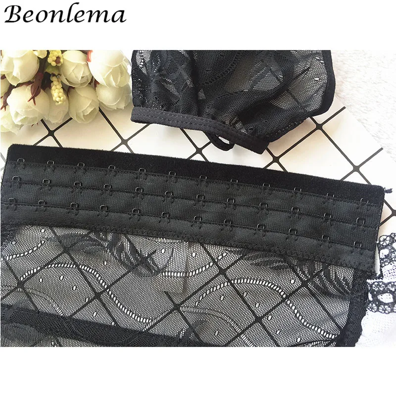 Женское прозрачное бюстье BEONLEMA Клубная одежда Черный корсет на косточках
