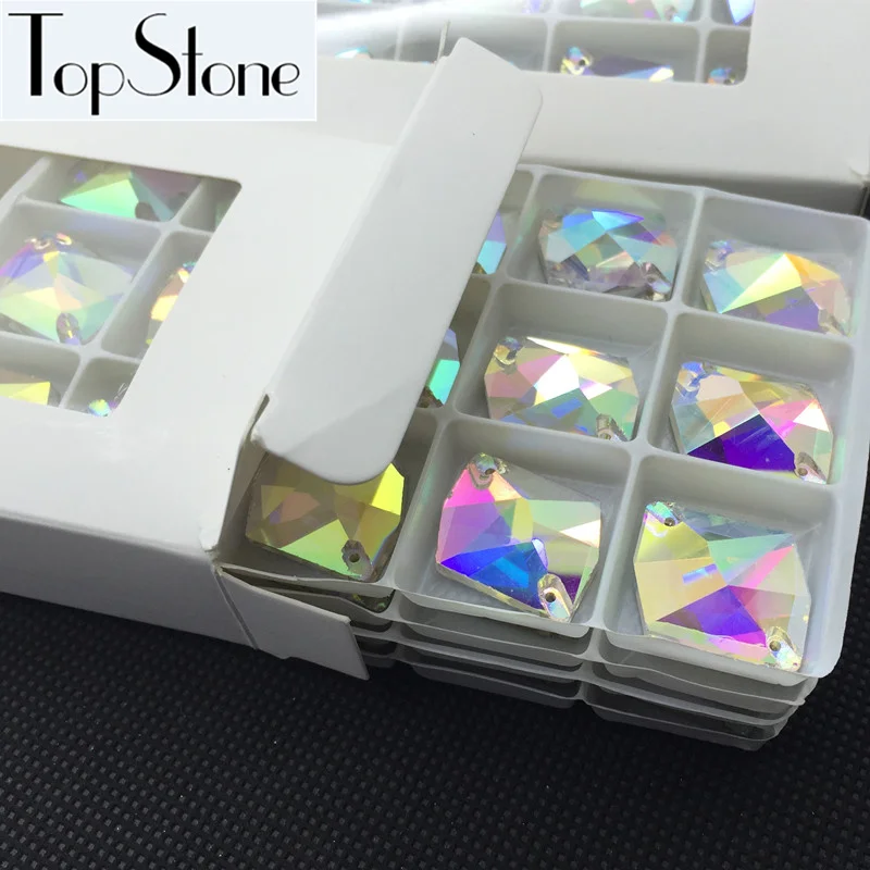 TopStone для одежды сделай сам все размеры космическая шитая искусственная кожа с