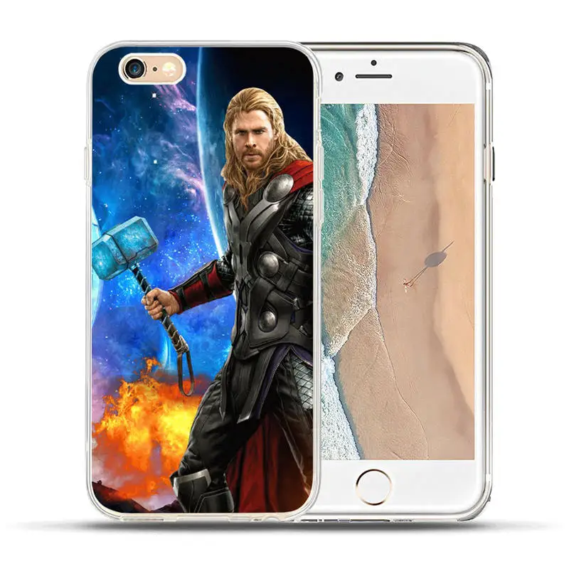Чехлы с героями фильмов для iPhone X, XR, XS, Max, 8, 7, 6, 6S Plus, 5, 5S, SE, чехлы, мягкий силиконовый чехол, Marvel, Мстители, Fundas, Coques Etui
