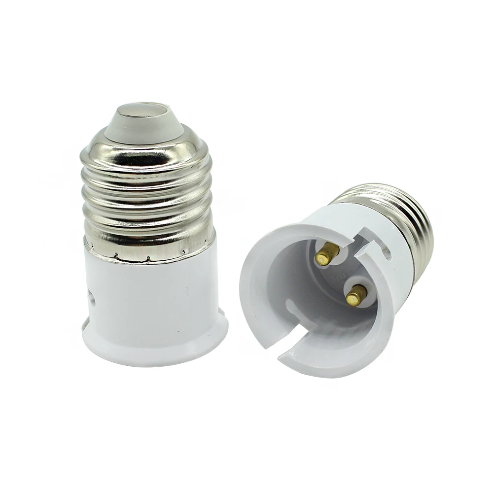1 шт. патрон для лампы E27 в B22|e27 to b22|lamp holder converterfireproof materials |