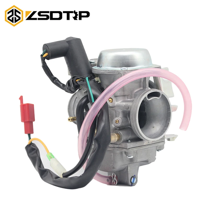 Карбюратор ZSDTRP KEIHIN PD30J 30 мм для GY6-250 CF250 CF CH CN250, КАРБЮРАТОР VERGASER для скутера с Power Jet