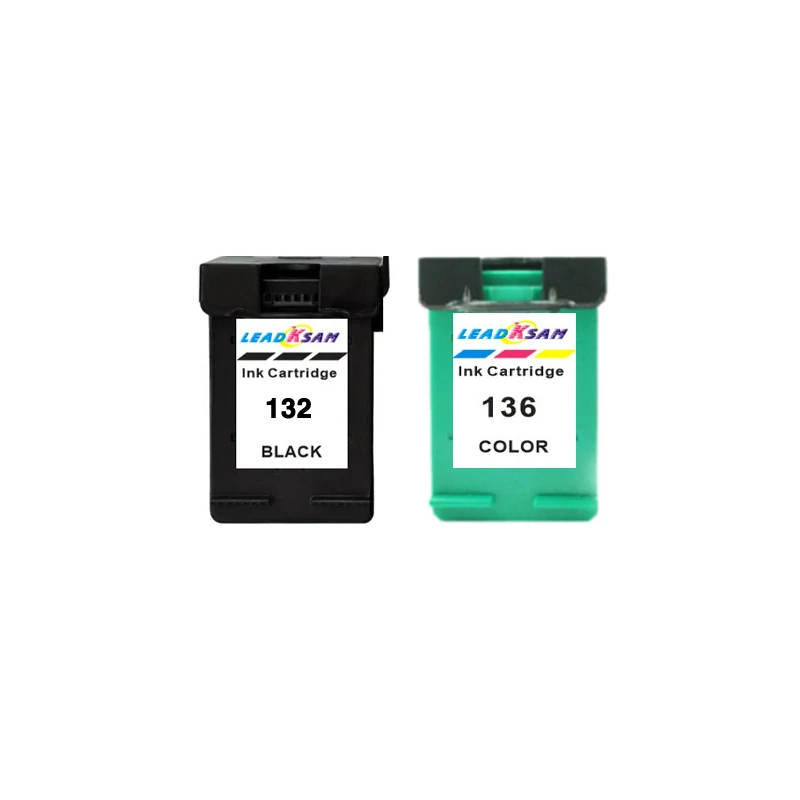 Картридж с чернилами 132 136 для hp hotosmart 2573 C3183 1513 Officejet 6213 PSC1513 | Компьютеры и офис