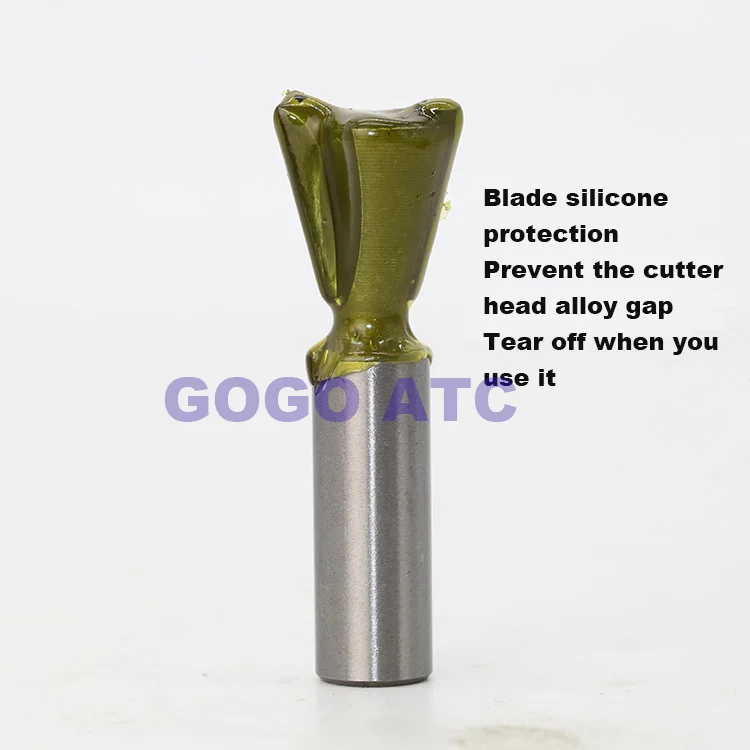 Dovetail slot milling cutter knife diameter9.52-19.05 Woodworking trimming machine head Engraving | Обустройство дома