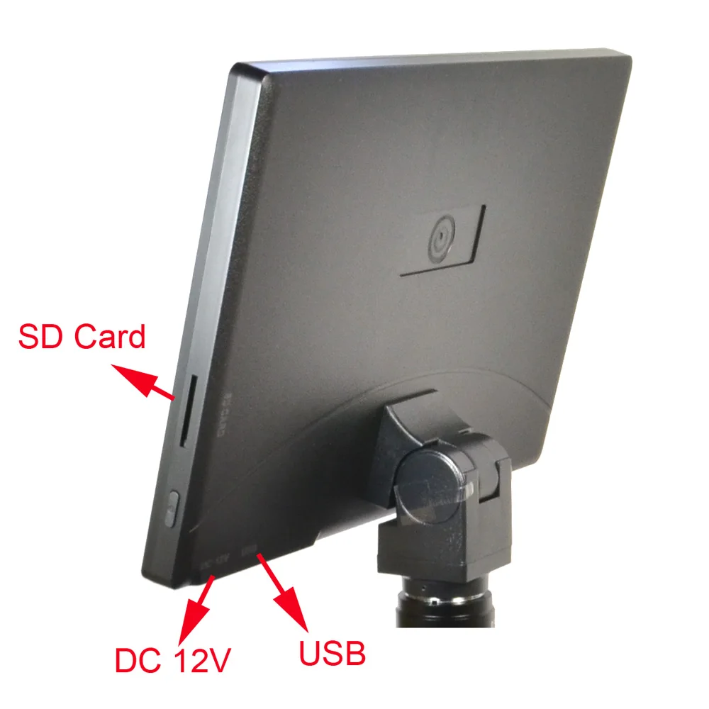Цифровая промышленная микроскопическая камера USB 11 1 МП HD дюймов + настольная