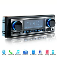 new 12v car radio player bluetooth stereo fm mp3 usb sd aux audio auto electronics autoradio 1 din oto teypleri radio para carro