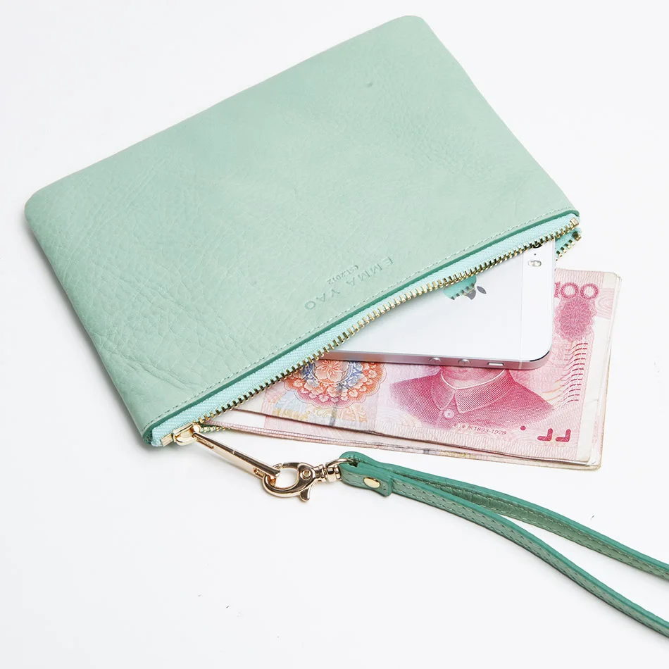 Женский кожаный кошелек Emma YAO модный брендовый Кошелек для монет|brand coin purse|coin
