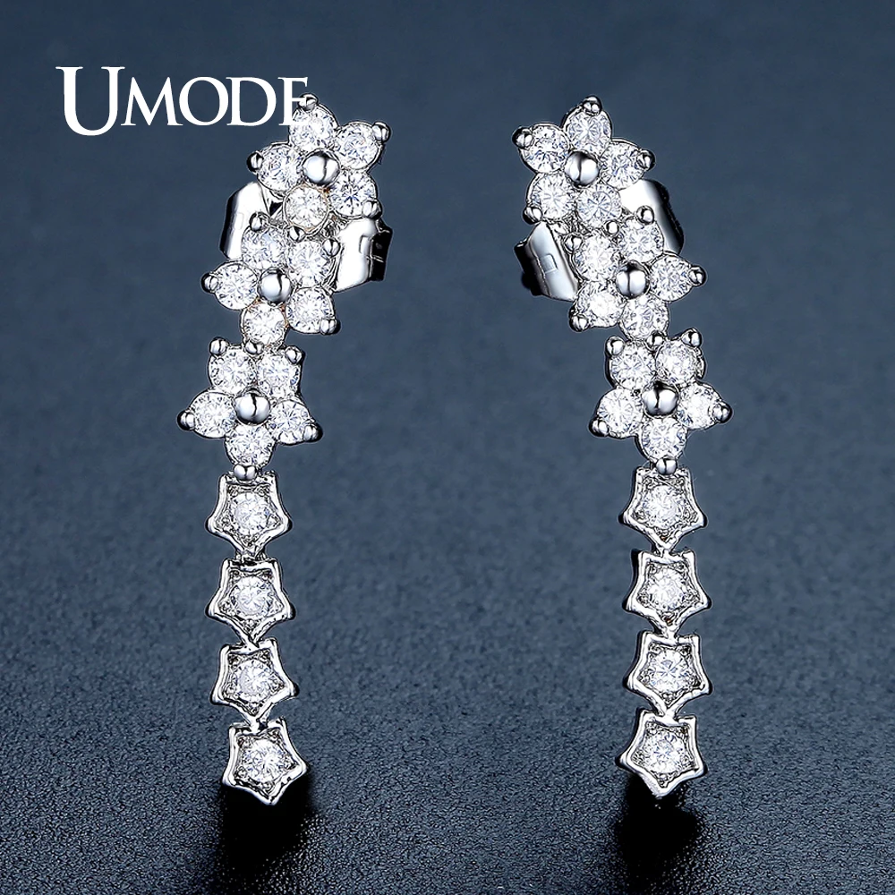 Женские серьги гвоздики в форме цветка UE0328|flower stud earrings|brand earringsfashion earrings |