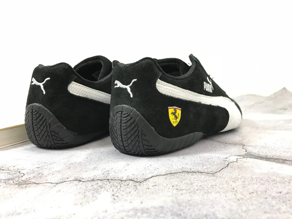 Новое поступление 2018 Пума Ferrarimotorcycle обувь криперы Женская и мужская дышащие