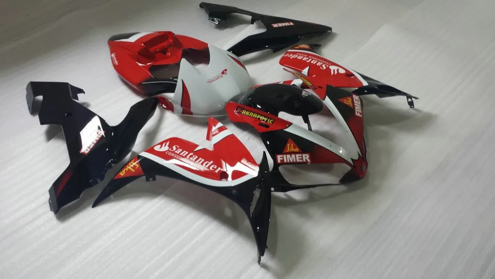 Комплект обтекателей под давлением для YAMAHA YZFR1 04 05 06 YZF R1 2004 2005 2006 YZF1000 Красный