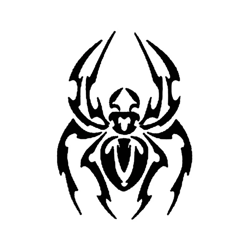 Этнический тарантула паук виниловая наклейка стикер автомобиля 12 7 см * 17 4 на
