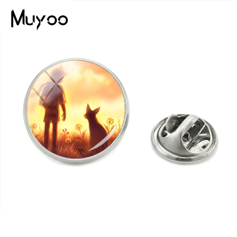 2018 New Arrival Fashion Vintage The Little Prince Fox Pictures Men's Lapel Pins Retro Butterfly | Украшения и аксессуары