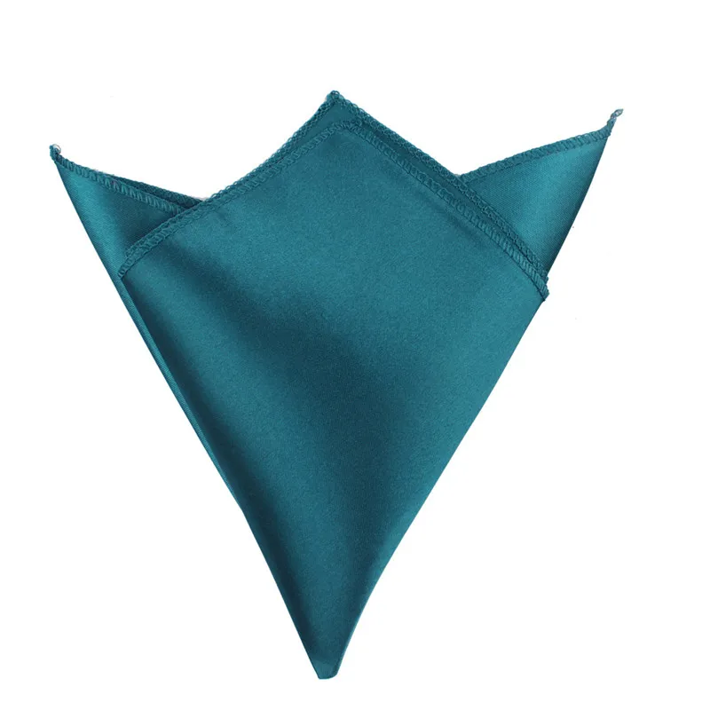 Teal blue OurWarm 10 шт. атласные салфетки для свадебного стола 30 см х 30 см, тканевые салфетки, платок, украшение свадебного стола, домашний текстиль, много цветов - Цвет: Teal blue