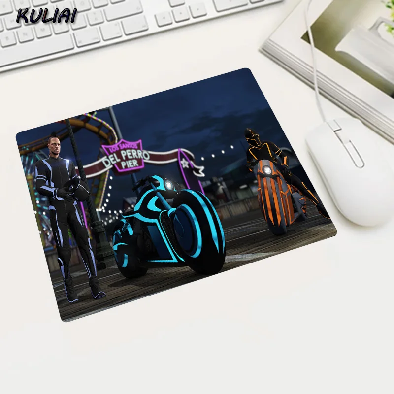 XGZ DIY Gta PC игра маленький размер коврик для мыши Нескользящая ноутбука игровые