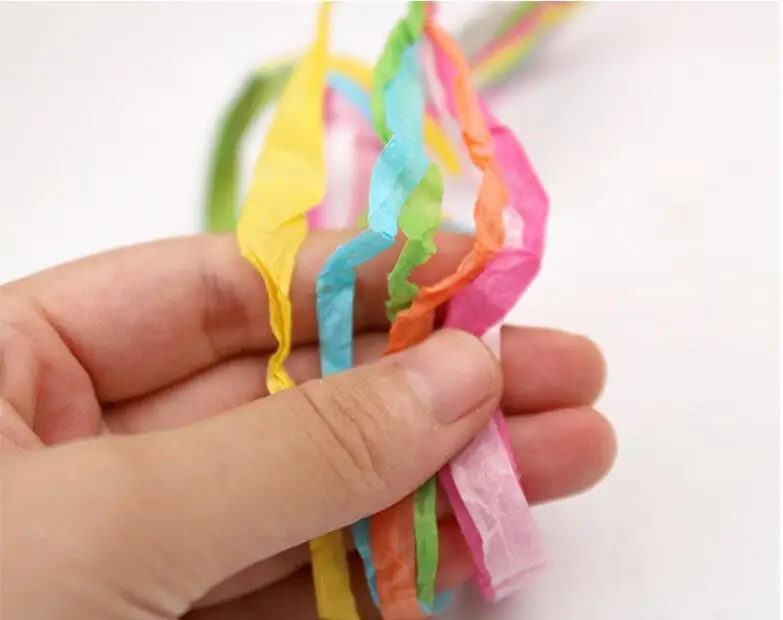 80 м DIY ленточный шнур веревка для пальмовой упаковки бумажная веревка Подарочная коробка Упаковка многоцветная Рождественская Свадебная вечеринка украшения