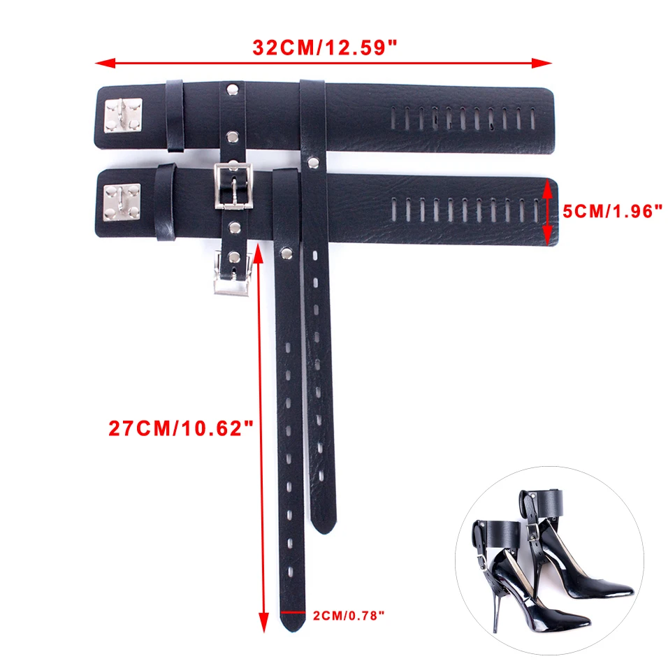 CamaTech кожаный ремень на высоких каблуках с застежкой манжета лодыжке женская