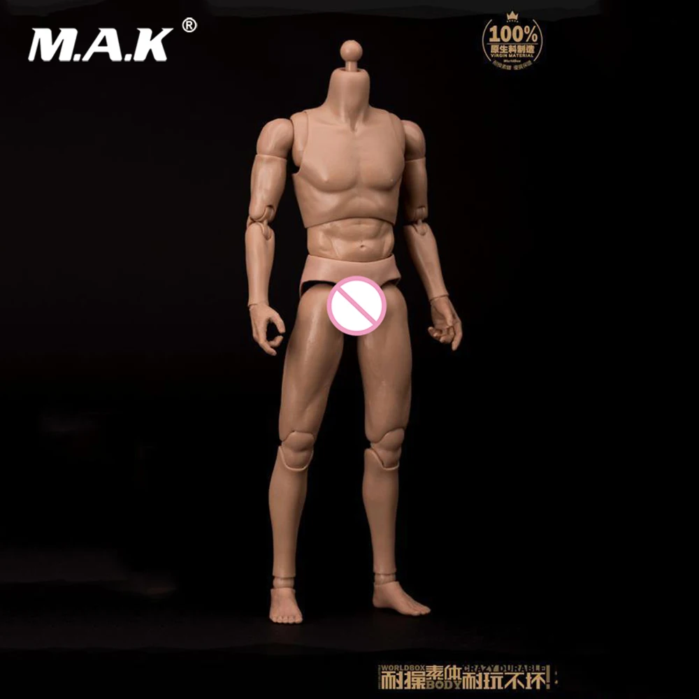 

FT 1/6 Muscular Narrow shoulders AT011 Male Man Ferrite Body Ver.Fit 1/6 Man Head Sculpt NEW In Stock