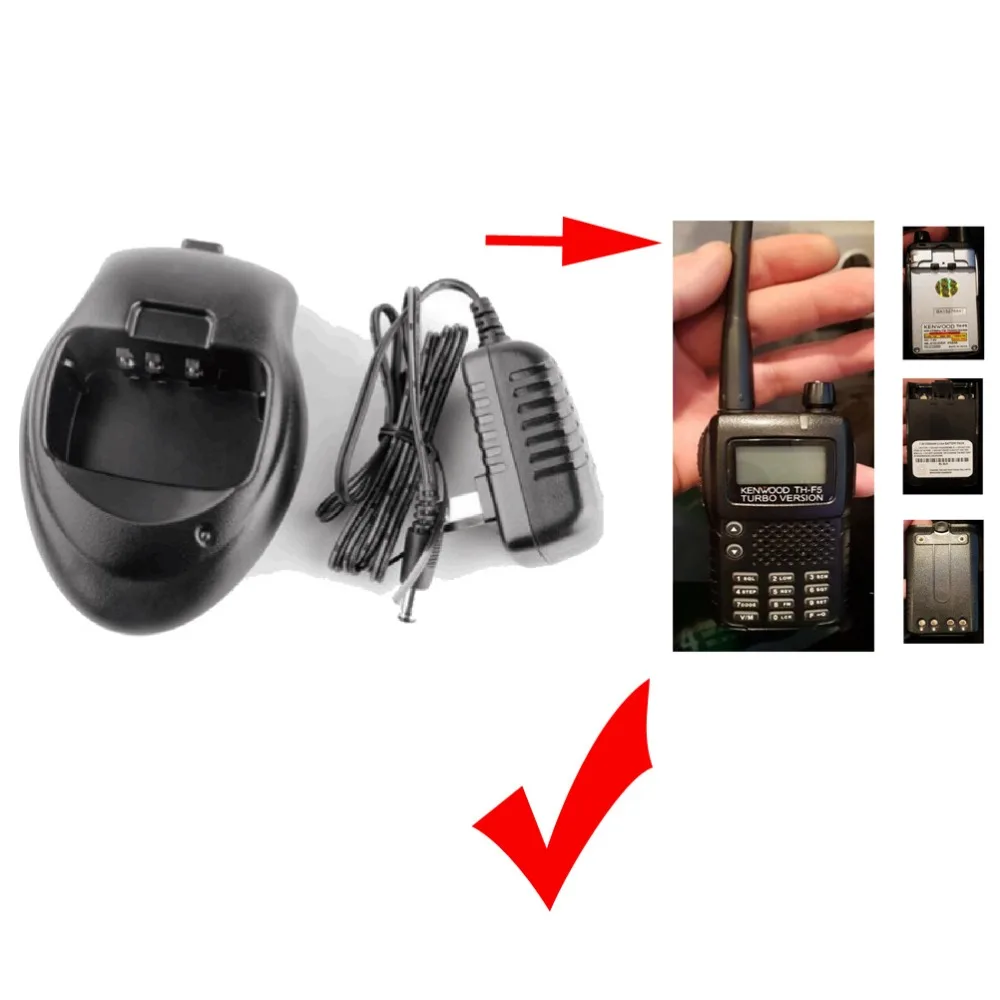 Настольное зарядное устройство 110 240 в Li для KENWOODE рации радио TH F5|kenwood charger|kenwood radio