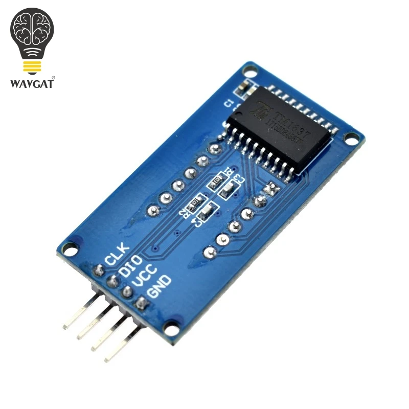 TM1637 светодиодный дисплей модуль для Arduino 7 сегментный 4 бита 0,36 дюймов часы красный анод цифровой трубки четыре последовательных драйвер платы Пакет